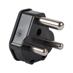 Nexus – Plug Top 16A Solid Brass 16A – Black Nexus – Plug Top 16A Solid Brass 16A – Black