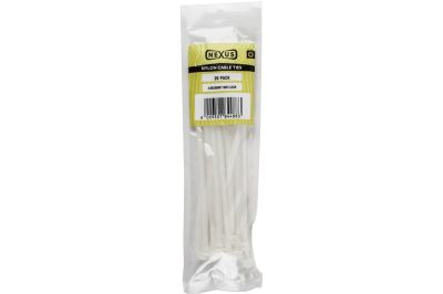 Nexus – Cable Tie 4.8 x 200mm T50R Clear – 20 Piece Nexus – Cable Tie 4.8 x 200mm T50R Clear – 20 Piece