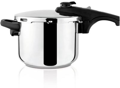 Taurus – Ontime Rapid Stainless Steel Pressure Cooker – 6 Litre Taurus – Ontime Rapid Stainless Steel Pressure Cooker – 6 Litre