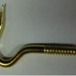 Screw Hook Sharp Brass Plate- 4.8mmx85mm Screw Hook Sharp Brass Plate- 4.8mmx85mm