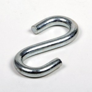 S-Hook Nickel Plate – 4mmx35mm S-Hook Nickel Plate – 4mmx35mm