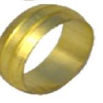 Ring Spare 22mm Brass Dzr #2081B Ring Spare 22mm Brass Dzr #2081B