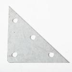 Triangle Brace/Hang Plate Galv.100 X 70 X 70mm Triangle Brace/Hang Plate Galv.100 X 70 X 70mm