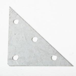 Triangle Brace/Hang Plate Galv.100 X 70 X 70mm Triangle Brace/Hang Plate Galv.100 X 70 X 70mm