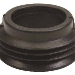Flush Pipe Rubber Bung Black Flush Pipe Rubber Bung Black