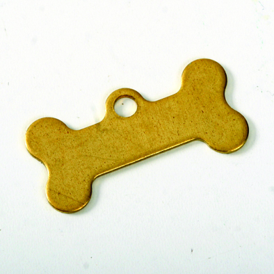 Key Tag Doggy Bone Solid Brass Key Tag Doggy Bone Solid Brass