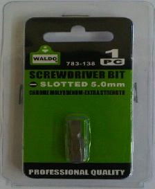 Screwdriver Bit Slot-4mm Chmo Waldo 1Pc Screwdriver Bit Slot-4mm Chmo Waldo 1Pc