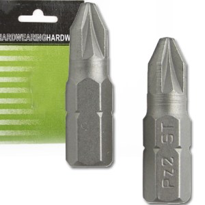 Screwdriver Bit Pz#1-25mm Chmo Waldo-2Pc Screwdriver Bit Pz#1-25mm Chmo Waldo-2Pc