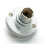 Batten Holder Nylon White 50mm BC Batten Holder Nylon White 50mm BC