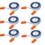 Earplugs Foam with Cord 6 Pack Earplugs Foam with Cord 6 Pack