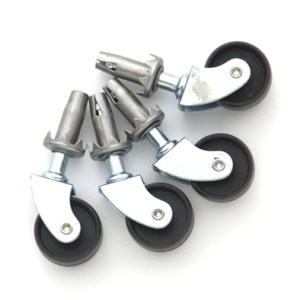 Castor Furn.Nyl.Twin Whl.50X48 Click-In Castor Furn.Nyl.Twin Whl.50X48 Click-In