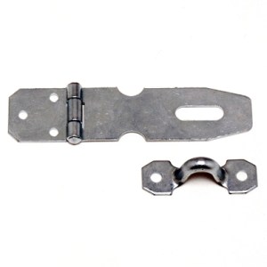 Hasp+Staple Galvanised Light 75mm Hasp+Staple Galvanised Light 75mm