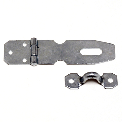 Hasp+Staple Galvanised Light 75mm Hasp+Staple Galvanised Light 75mm