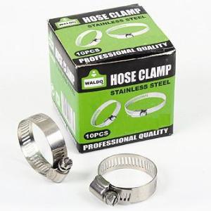 Hose Clamp – Stainless Steel Band. 14-27mm #GS8 (5/Pack) Hose Clamp – Stainless Steel Band. 14-27mm #GS8 (5/Pack)