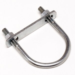 U Bolt 6mm x 40mm With Plate+Nuts Galv. U Bolt 6mm x 40mm With Plate+Nuts Galv.