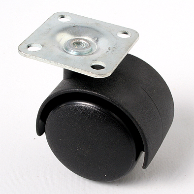 Castor Furn.Nyl.Twin Whl.40X41 Plt.38X38 Castor Furn.Nyl.Twin Whl.40X41 Plt.38X38