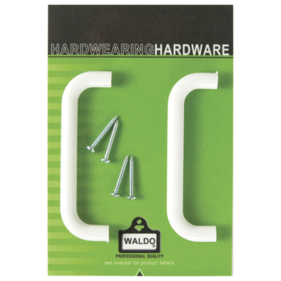 Cupboard Handle D-Shape Pvc 100mm White Cupboard Handle D-Shape Pvc 100mm White