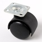 Castor Furn.Nyl.Twin Whl.50X48 Plt.38X38 Castor Furn.Nyl.Twin Whl.50X48 Plt.38X38