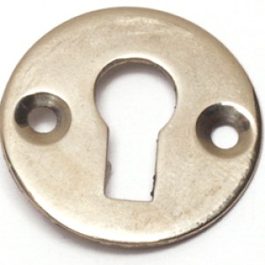 Escutcheon Round/Flat Brass 26mm #92 Escutcheon Round/Flat Brass 26mm #92