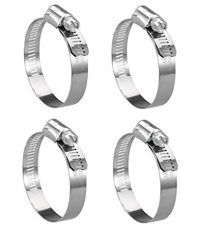 Hose Clamp – Stainless Steel Band. 25-51mm #GS24 (4/Pack) Hose Clamp – Stainless Steel Band. 25-51mm #GS24 (4/Pack)