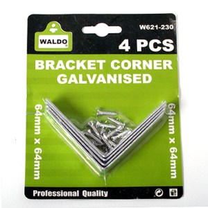 Bracket Corner Galvanised 25mmx25mm Bracket Corner Galvanised 25mmx25mm