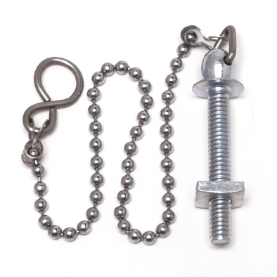 Chain Basin Ball Type 275mm C/W Stay N.P Chain Basin Ball Type 275mm C/W Stay N.P