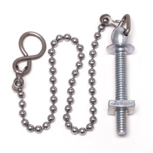 Chain Basin Ball Type 275mm C/W Stay N.P Chain Basin Ball Type 275mm C/W Stay N.P