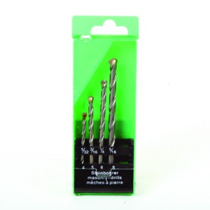 Drill Set Mason 4Pc 4 5 6+8mm Waldo Set Drill Set Mason 4Pc 4 5 6+8mm Waldo Set
