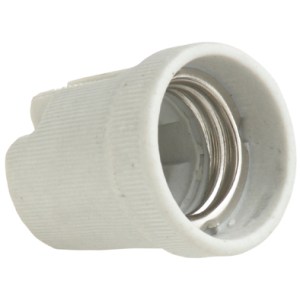 Lamp Holder Porcelain O/S Un-Skirted ES Lamp Holder Porcelain O/S Un-Skirted ES