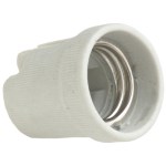 Lamp Holder Porcelain O/S Un-Skirted ES Lamp Holder Porcelain O/S Un-Skirted ES
