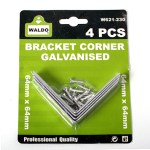 Bracket Corner Galvanised 51mmx51mm Bracket Corner Galvanised 51mmx51mm