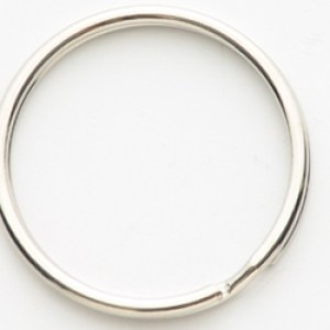 Key Ring Bevelled – Nickle Plated 16mm-20Pcs Hangpac Key Ring Bevelled – Nickle Plated 16mm-20Pcs Hangpac