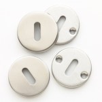 Door Furn.Escutcheon Satin S/S Keyhole Door Furn.Escutcheon Satin S/S Keyhole