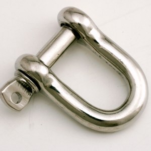 Shackle – D Stainless-316 6mm Shackle – D Stainless-316 6mm