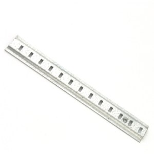 Bookcase Strip Raised 1830mmx23mm Galv. Bookcase Strip Raised 1830mmx23mm Galv.