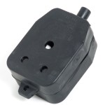 Janus Coupler Rubber Blk.H/Duty 2 x 16 Amp Janus Coupler Rubber Blk.H/Duty 2 x 16 Amp
