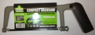 Saw Hack Compact Alum.150mm Pistol Waldo Saw Hack Compact Alum.150mm Pistol Waldo