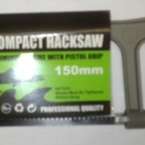 Saw Hack Compact Alum.150mm Pistol Waldo Saw Hack Compact Alum.150mm Pistol Waldo