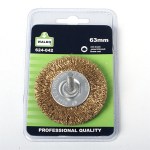 Wire Brush-Wheel 75mm x 6mm Brass Coated Wire Brush-Wheel 75mm x 6mm Brass Coated