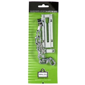 Door Chain Safety 100mm Waldo Chr.Plate Door Chain Safety 100mm Waldo Chr.Plate