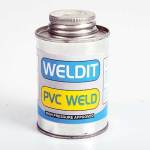 Pvc Pipe Weld 125Ml Brush Lid Tin-Weldit Pvc Pipe Weld 125Ml Brush Lid Tin-Weldit