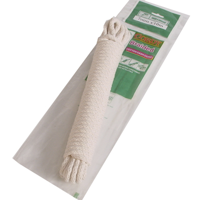 Cord Sash Cotton White 7mmx10M Cord Sash Cotton White 7mmx10M