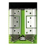 Hinge Flush 100mmx44mm Aluminium Hinge Flush 100mmx44mm Aluminium