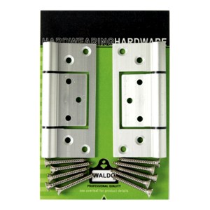 Hinge Flush 100mmx44mm Aluminium Hinge Flush 100mmx44mm Aluminium