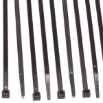 Cable Ties 300mmx4.8mm Black -100/Bag Cable Ties 300mmx4.8mm Black -100/Bag