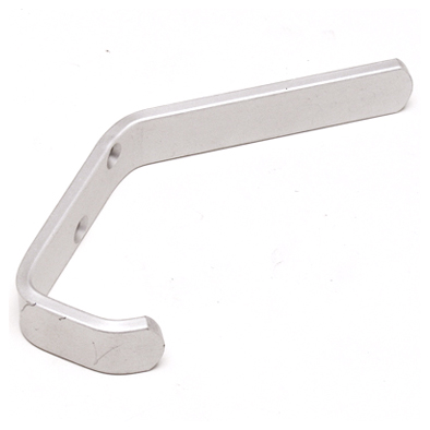 Hat+Coat Hook Aluminium Square 125mm Hat+Coat Hook Aluminium Square 125mm