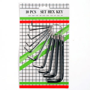 Allen Key Set 10Pc.Blk-Ring 1.5-10mm Waldo Allen Key Set 10Pc.Blk-Ring 1.5-10mm Waldo