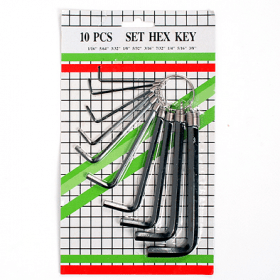 Allen Key Set 10Pc.Blk-Ring 1.5-10mm Waldo Allen Key Set 10Pc.Blk-Ring 1.5-10mm Waldo