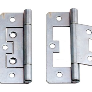Hinge Flush/Sinkless Galvanised 100mm Hinge Flush/Sinkless Galvanised 100mm