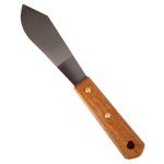 Putty Knife Clipped-Blade-Wood Hnd.Waldo Putty Knife Clipped-Blade-Wood Hnd.Waldo